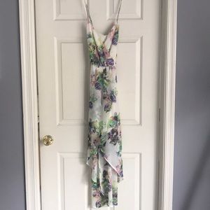 Charlotte Russe high low spring dress